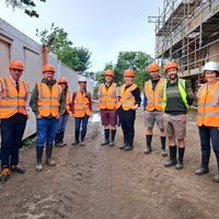 River Parks Team Visits the Flax Mill Visitor Centre at Silverburn Park Connecting Past, Present and Future Through the River Leven